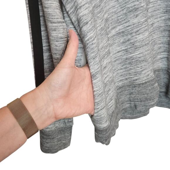 Victoria's Secret Womens Gray Cowl Funnel Neck PINK Spellout Sweatshirt Sz M - Picture 4 of 13